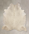 Champagne X-Large Brazilian Cowhide Rug 7'7