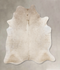 Champagne XX-Large Brazilian Cowhide Rug 7'10