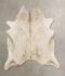 Champagne XX-Large Brazilian Cowhide Rug 7'9