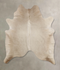 Champagne X-Large Brazilian Cowhide Rug 7'5