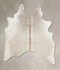 Champagne X-Large Brazilian Cowhide Rug 6'5