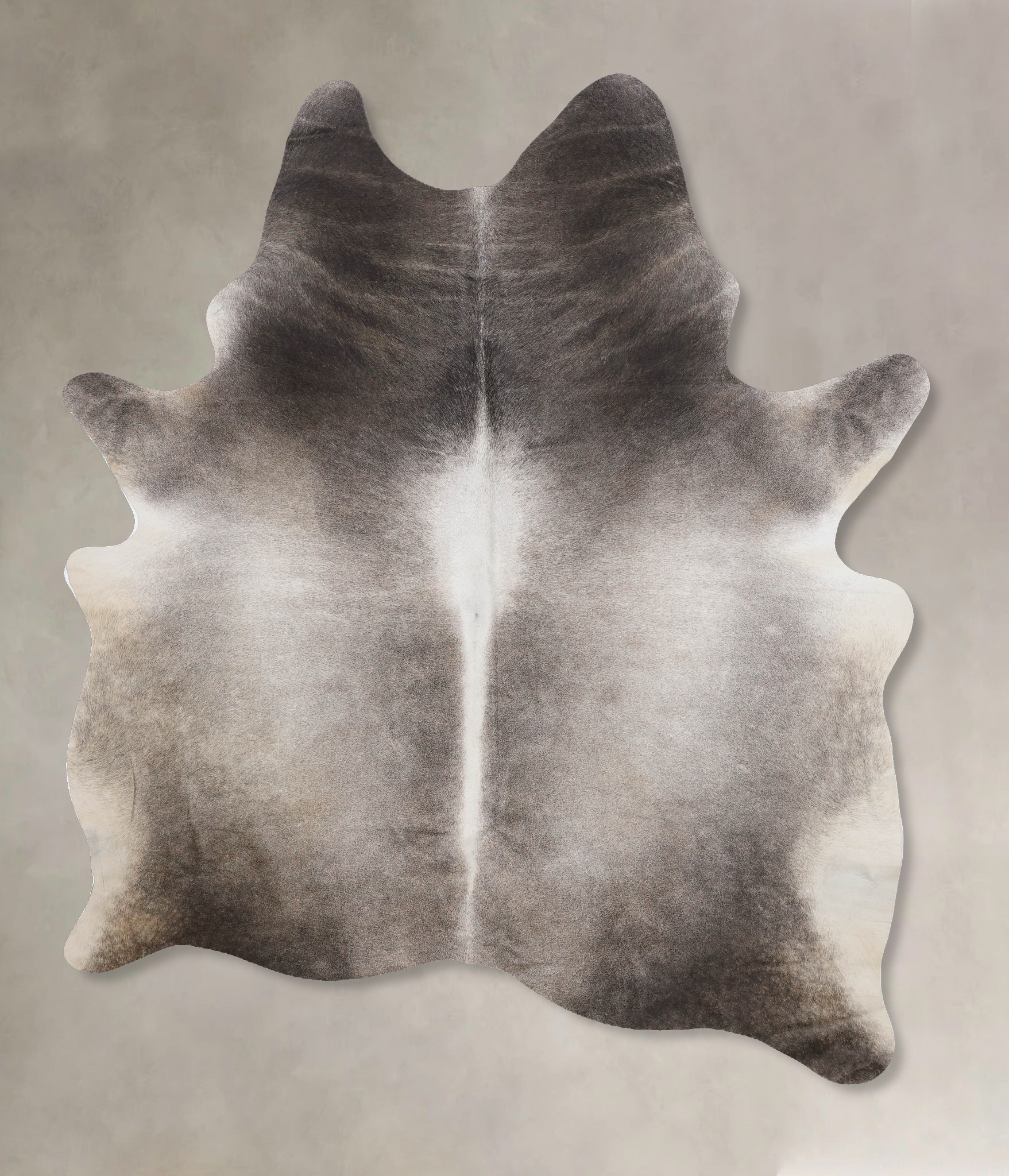 Dark Grey Cowhide Rug #B10499