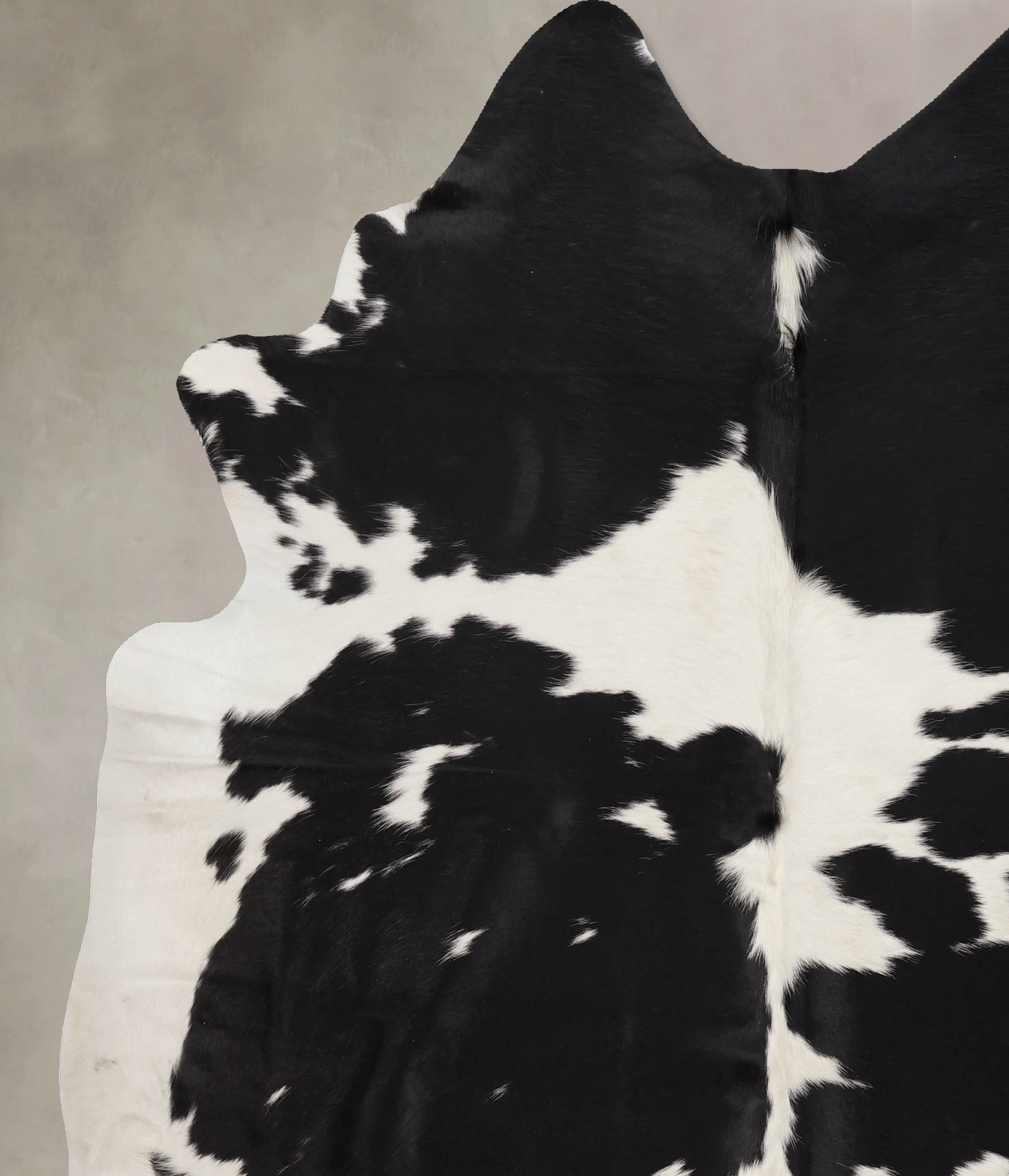 Black and White Cowhide Rug #B10501