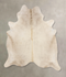 Champagne XX-Large Brazilian Cowhide Rug 7'11