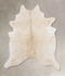 Beige XX-Large Brazilian Cowhide Rug 7'9