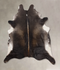 Dark Grey XX-Large Brazilian Cowhide Rug 7'9