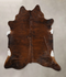 Dark Brindle XX-Large Brazilian Cowhide Rug 8'5