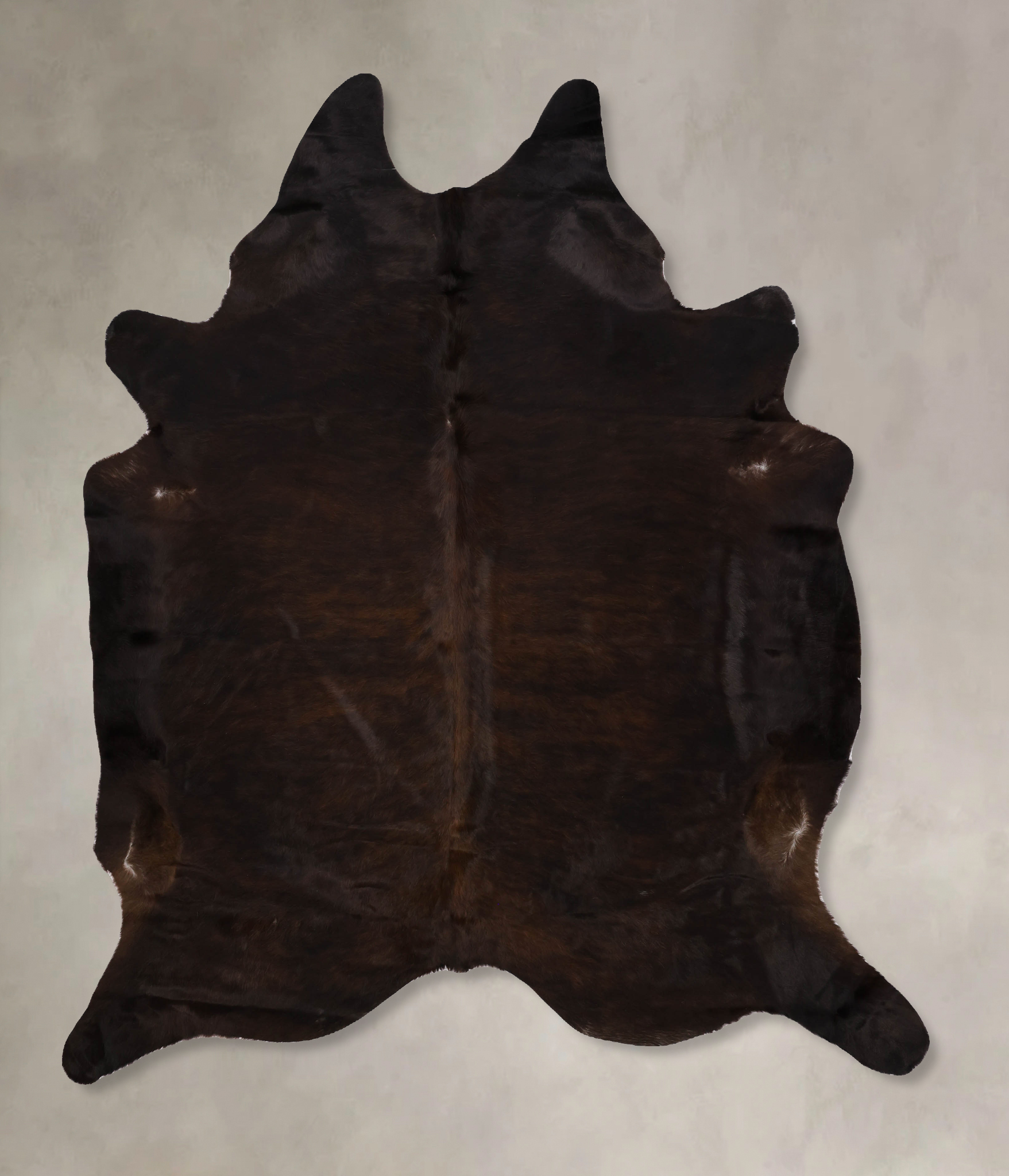 Dark Brindle Cowhide Rug #B10530