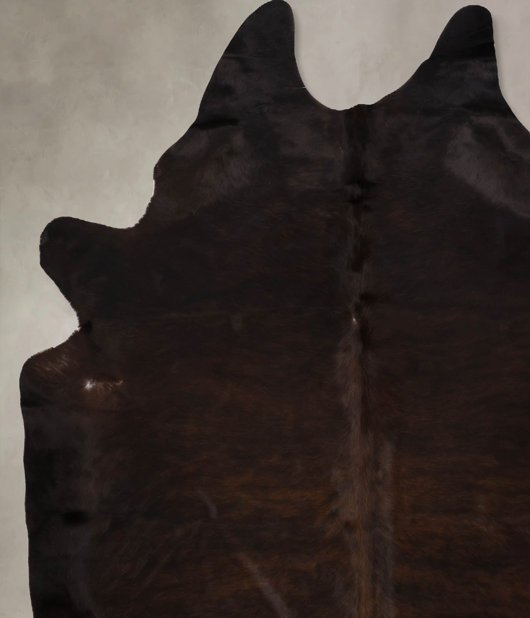 Dark Brindle Cowhide Rug #B10530