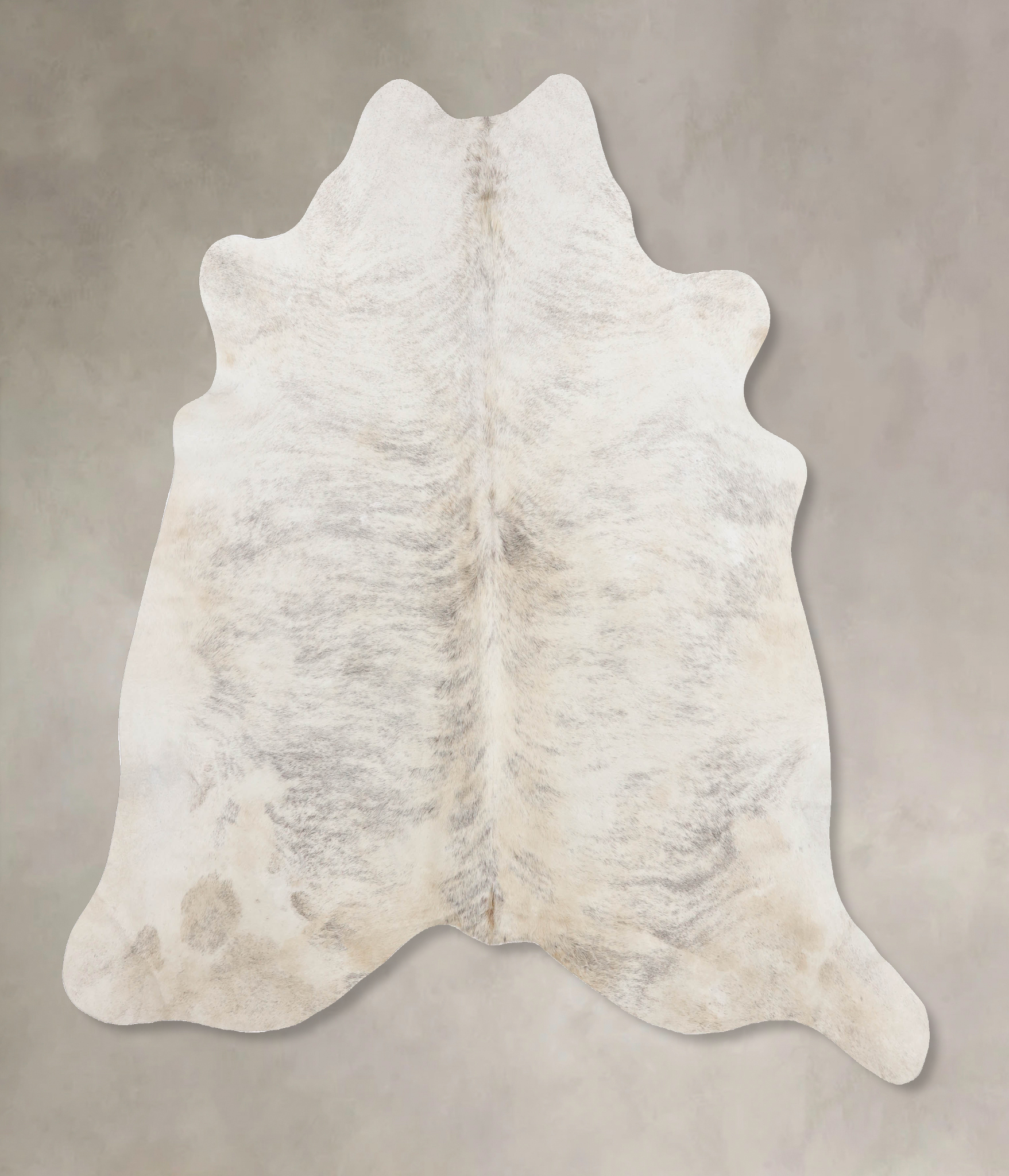 Grey Brindle Cowhide Rug #B10534