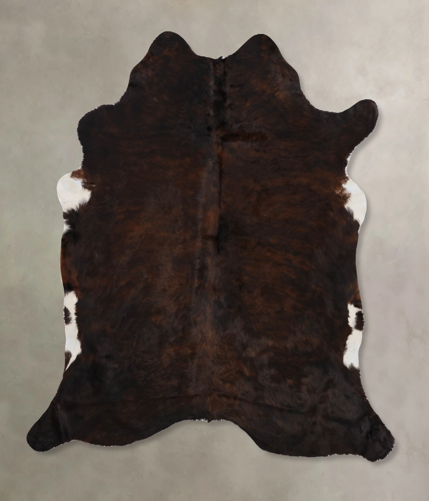 Dark Brindle Cowhide Rug #B10548