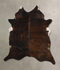 Dark Brindle XX-Large Brazilian Cowhide Rug 7'11