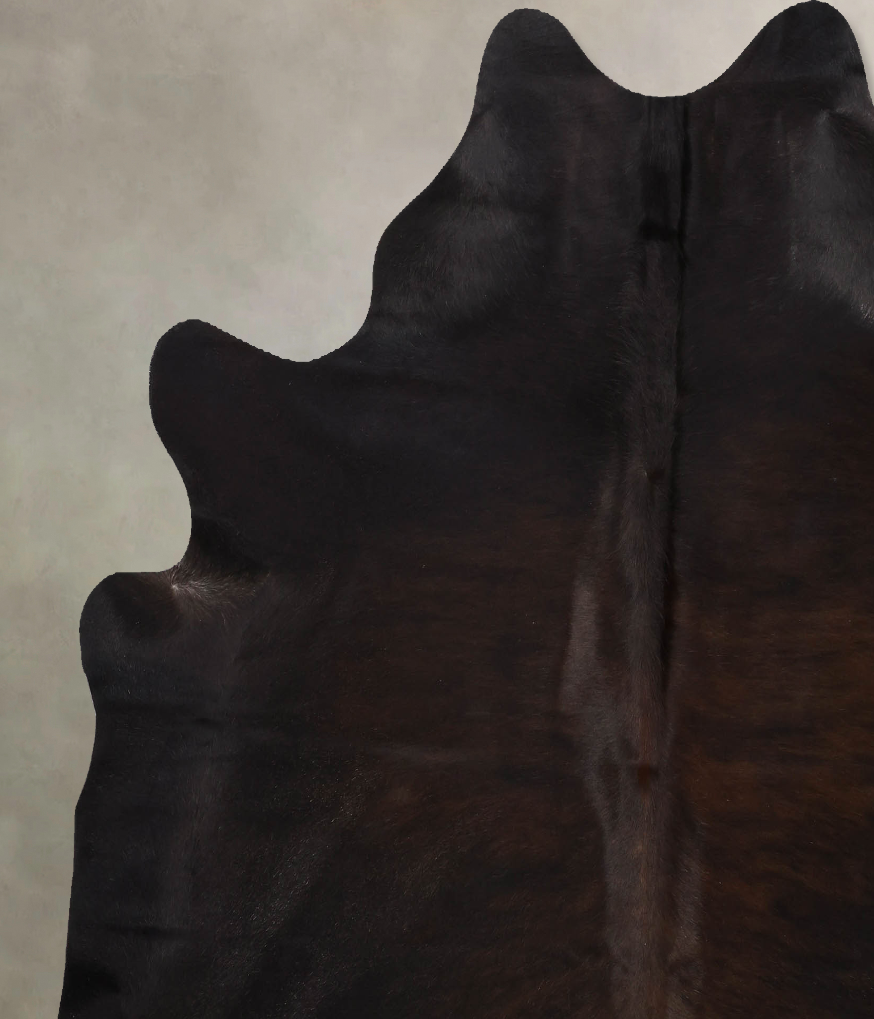 Dark Brindle Cowhide Rug #B10551