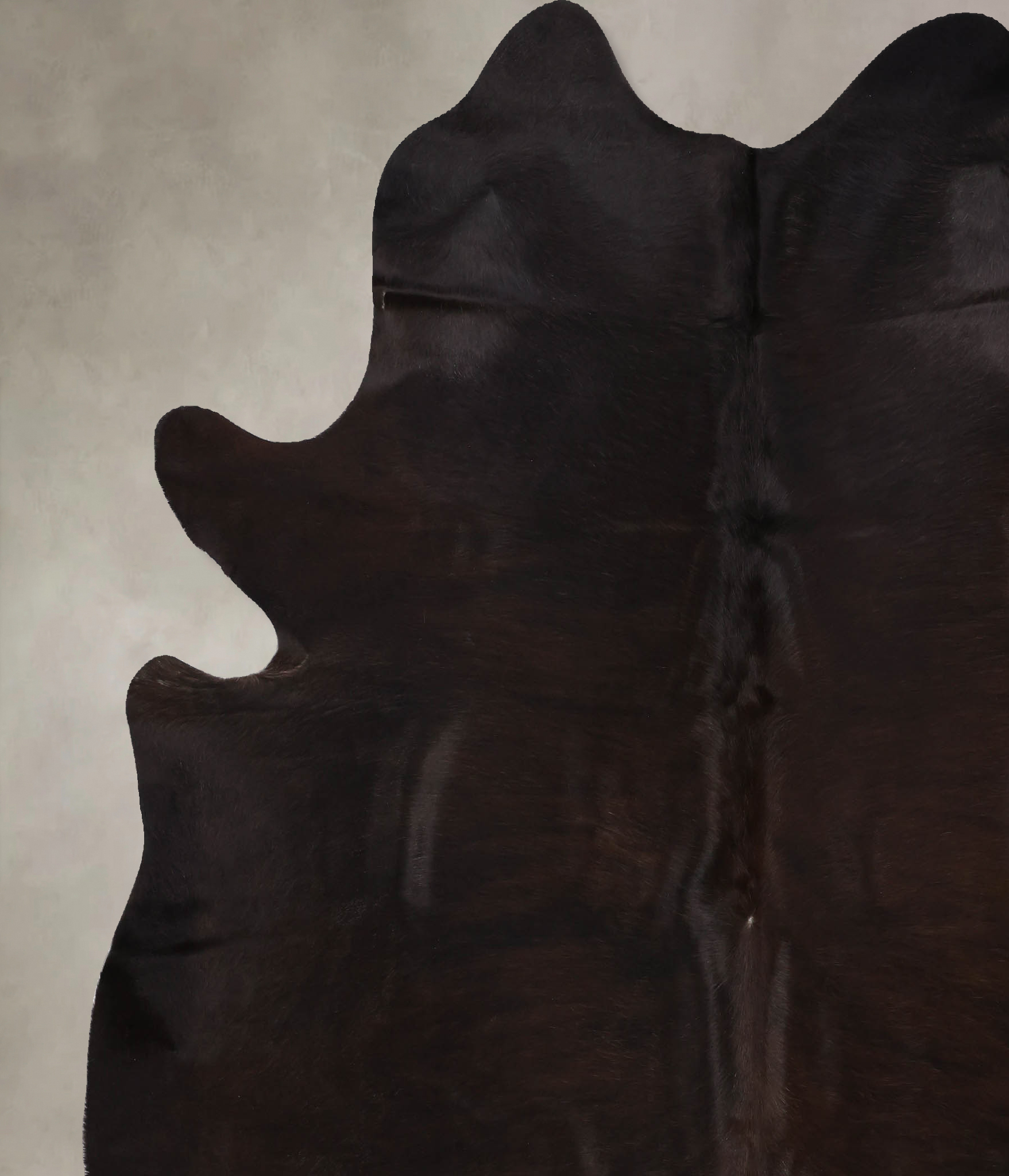 Dark Brindle Cowhide Rug #B10552