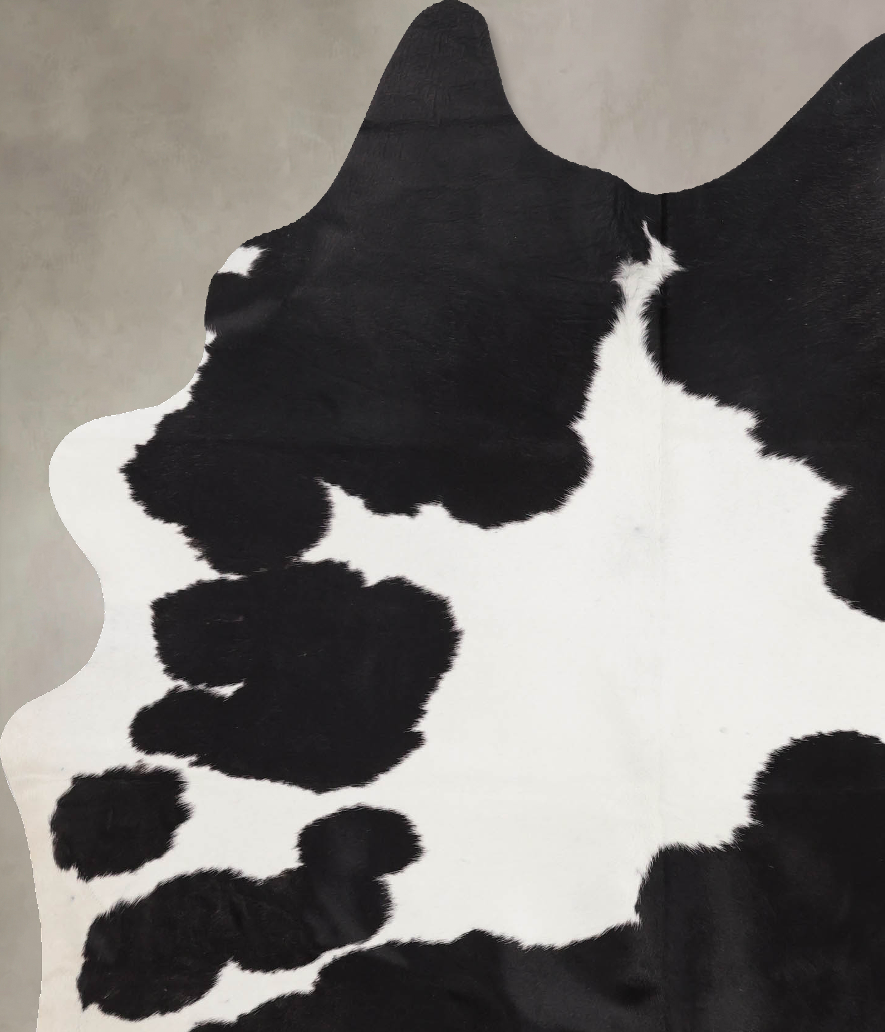 Black and White Cowhide Rug #B10558