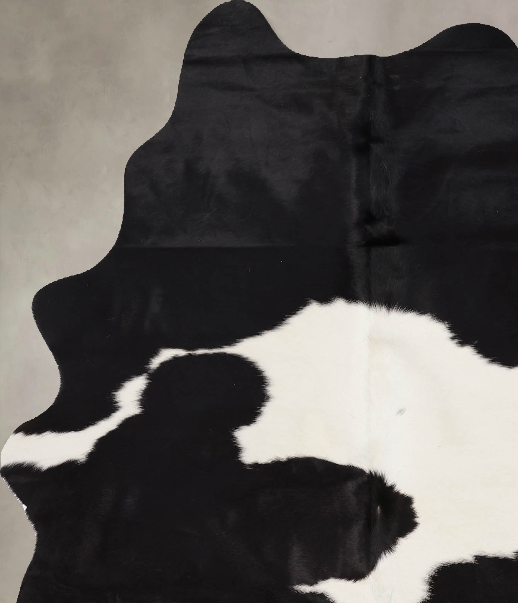 Black and White Cowhide Rug #B10559