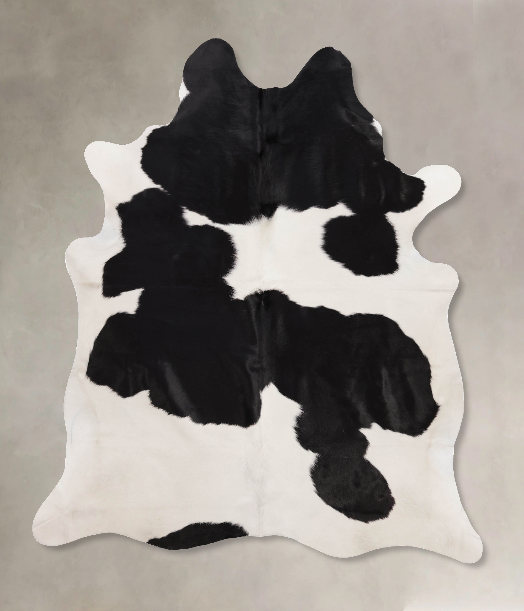 Black and White Cowhide Rug #B10561