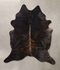 Dark Brindle XX-Large Brazilian Cowhide Rug 7'7