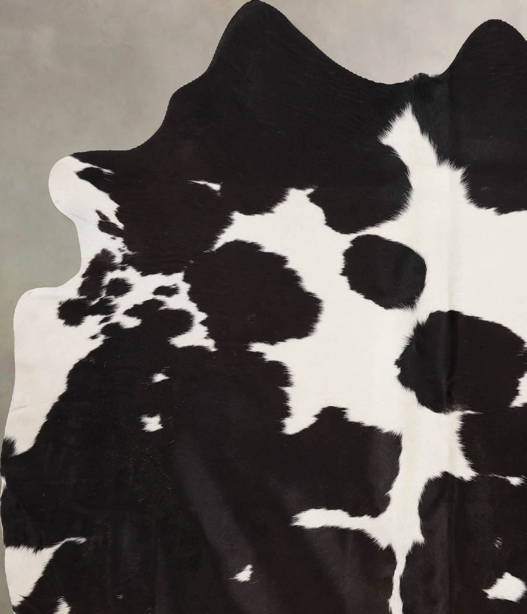 Black and White Cowhide Rug #B10572