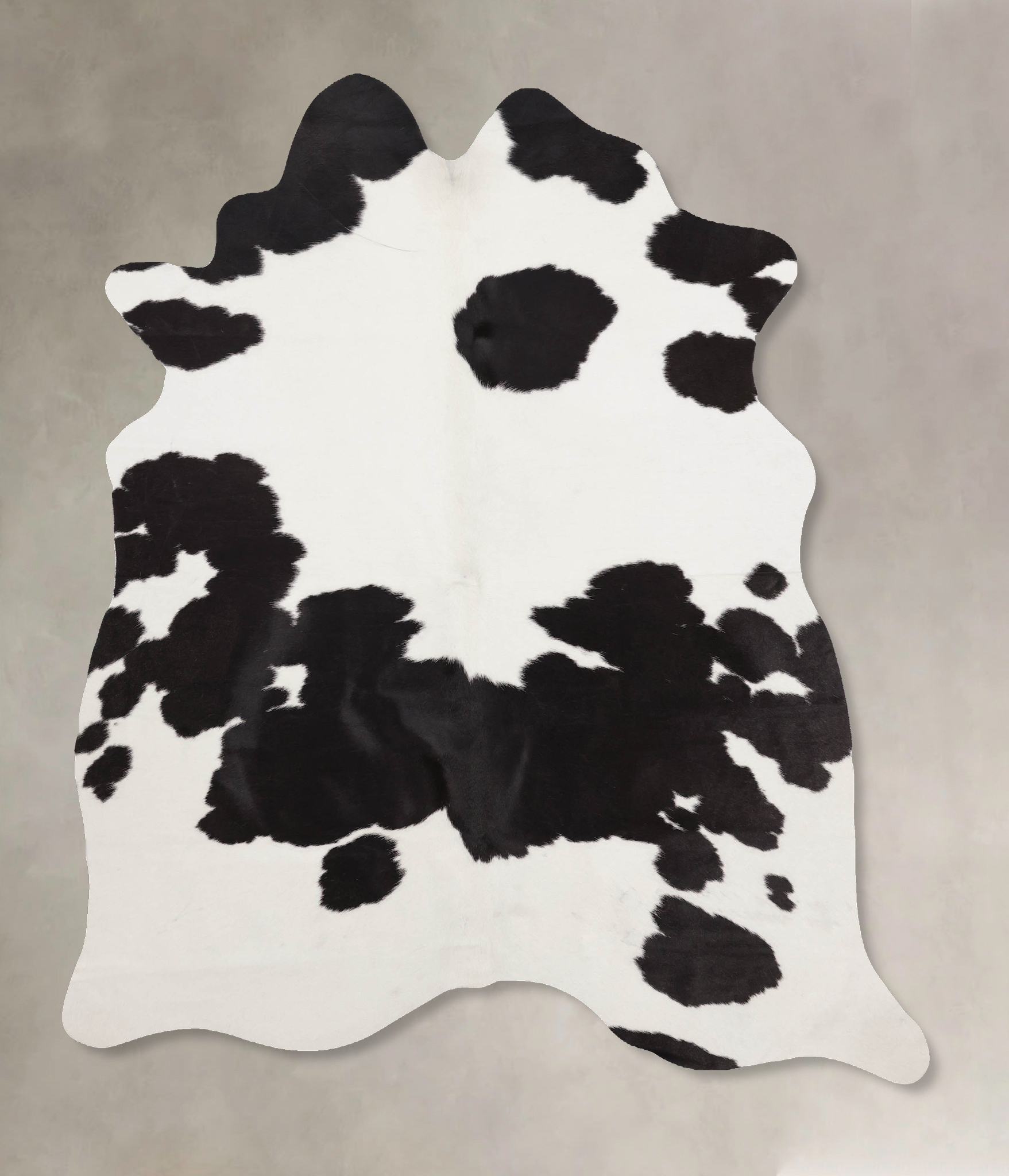 Black and White Cowhide Rug #B10576