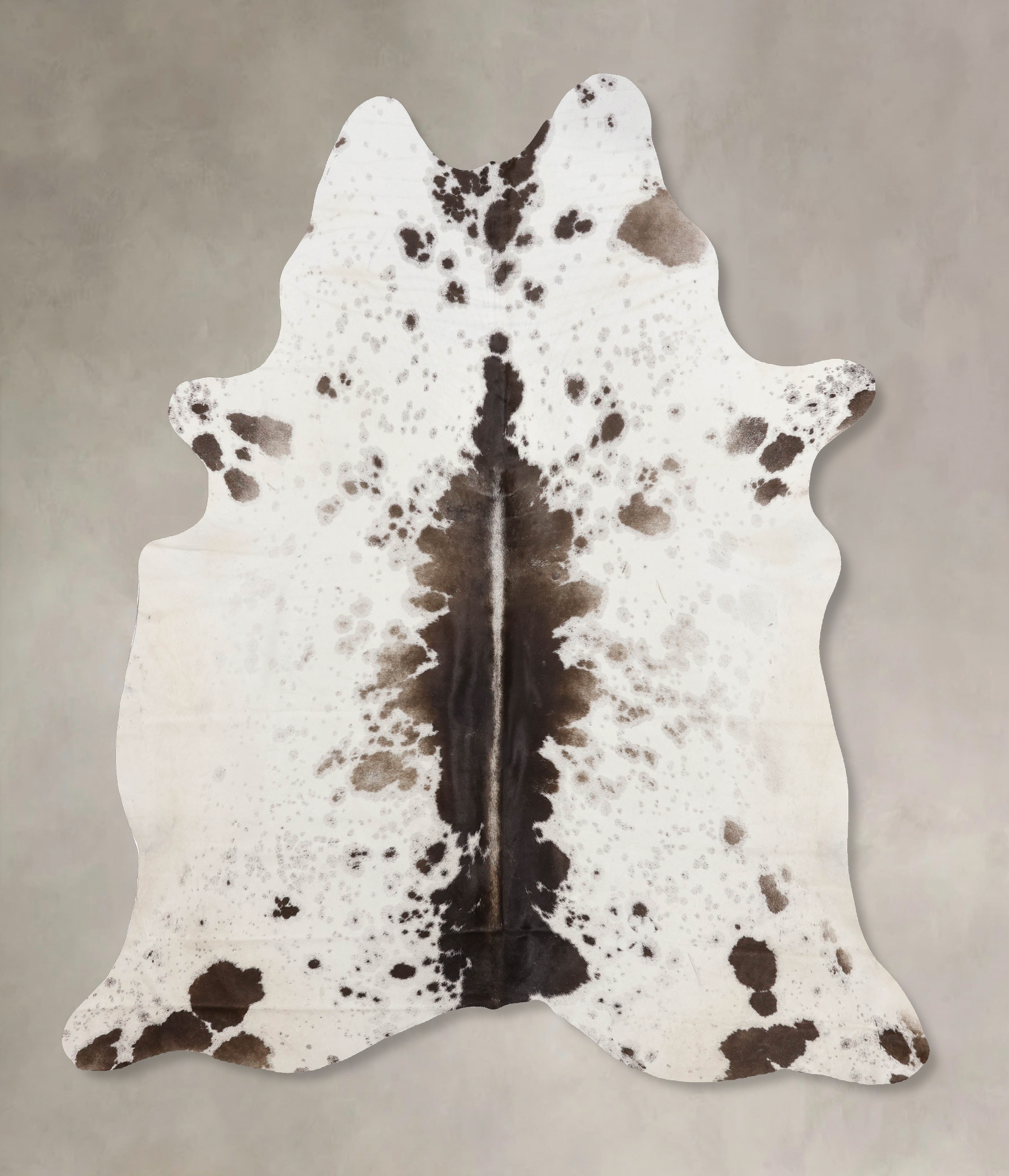 Black and White Cowhide Rug #B10577