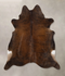 Dark Brindle X-Large Brazilian Cowhide Rug 7'2