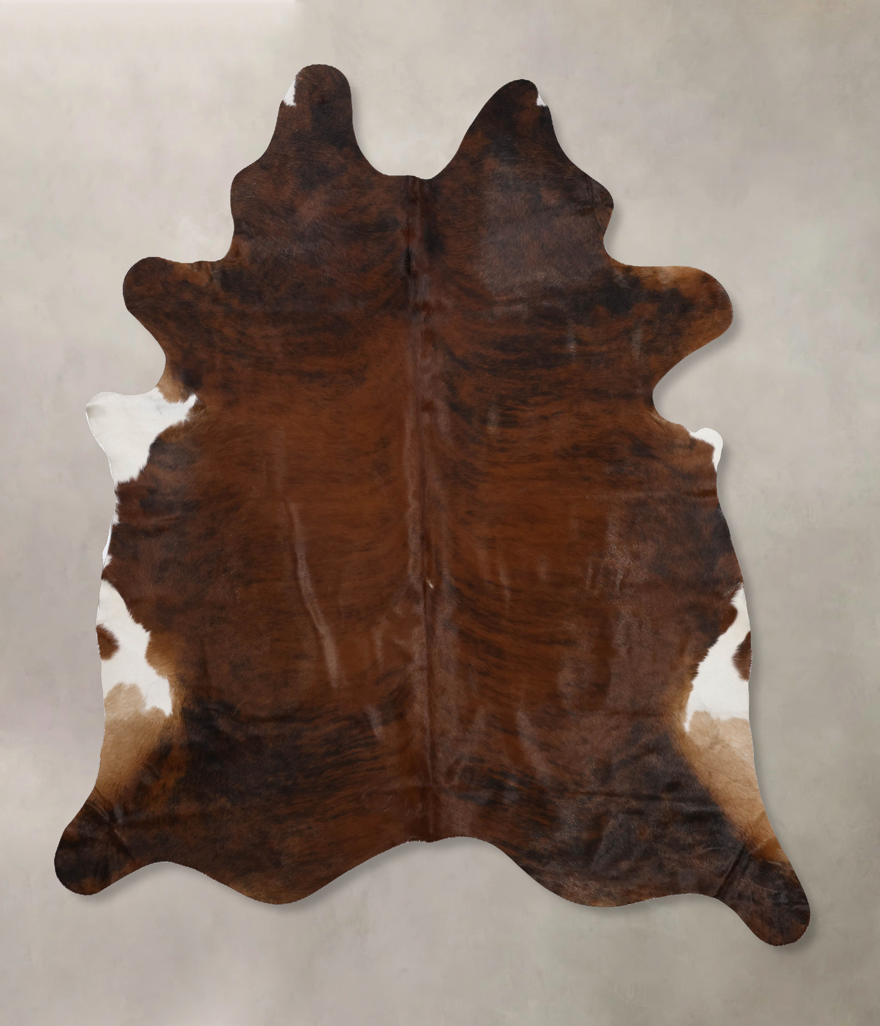 Dark Brindle Cowhide Rug #B10585