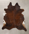 Dark Brindle XX-Large Brazilian Cowhide Rug 8'7