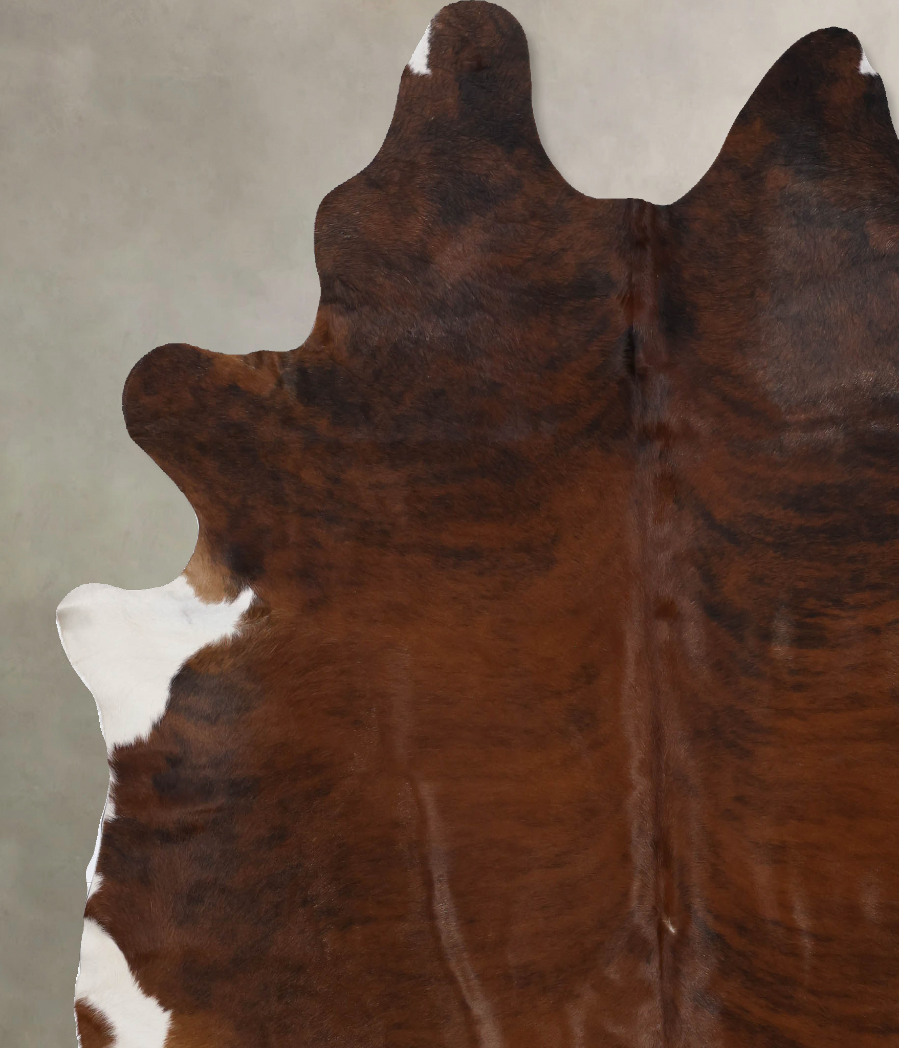 Dark Brindle Cowhide Rug #B10585