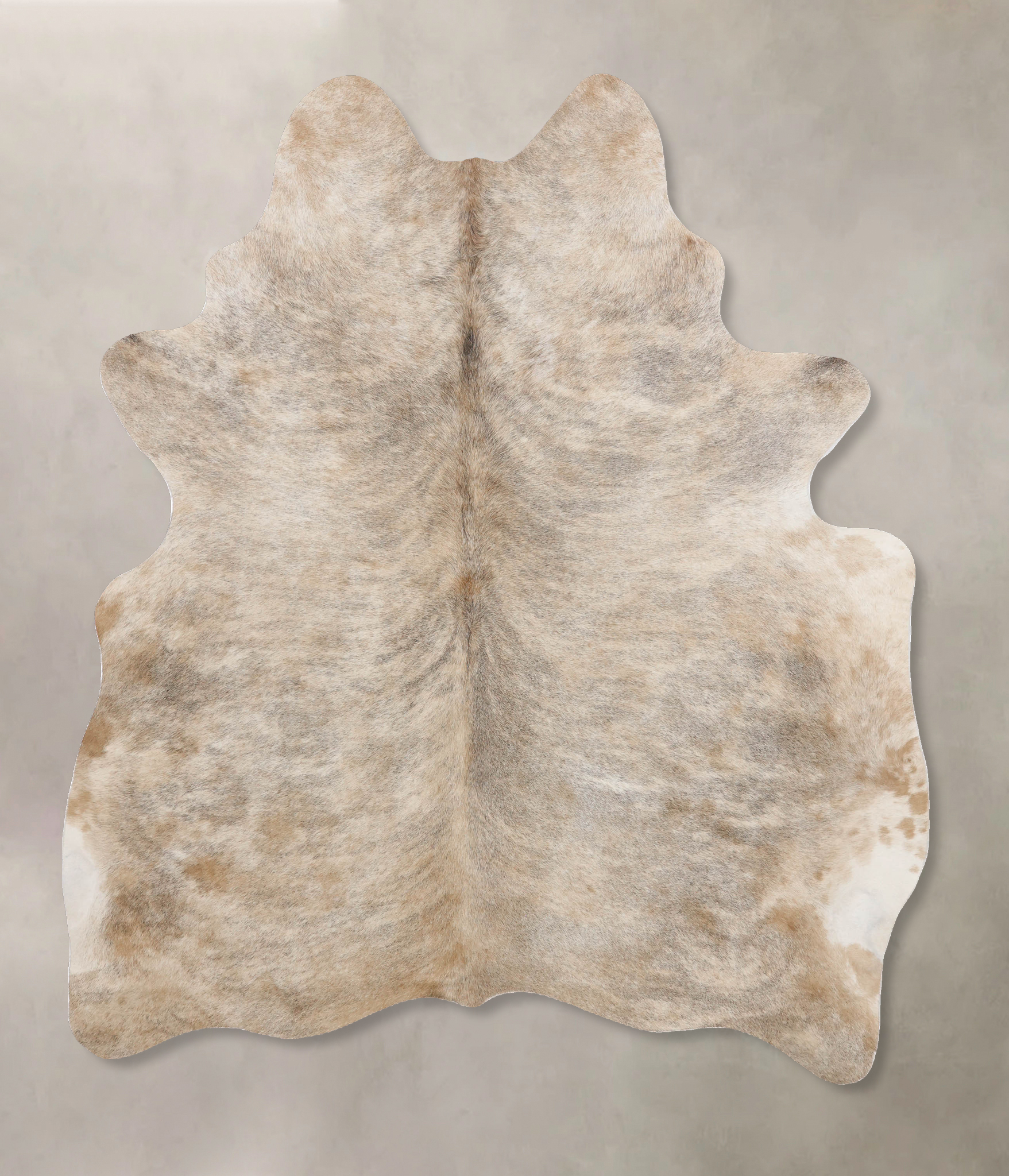 Grey Brindle Cowhide Rug #B10592