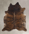 Dark Brindle XX-Large Brazilian Cowhide Rug 8'4