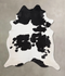 Black and White XX-Large Brazilian Cowhide Rug 9'2