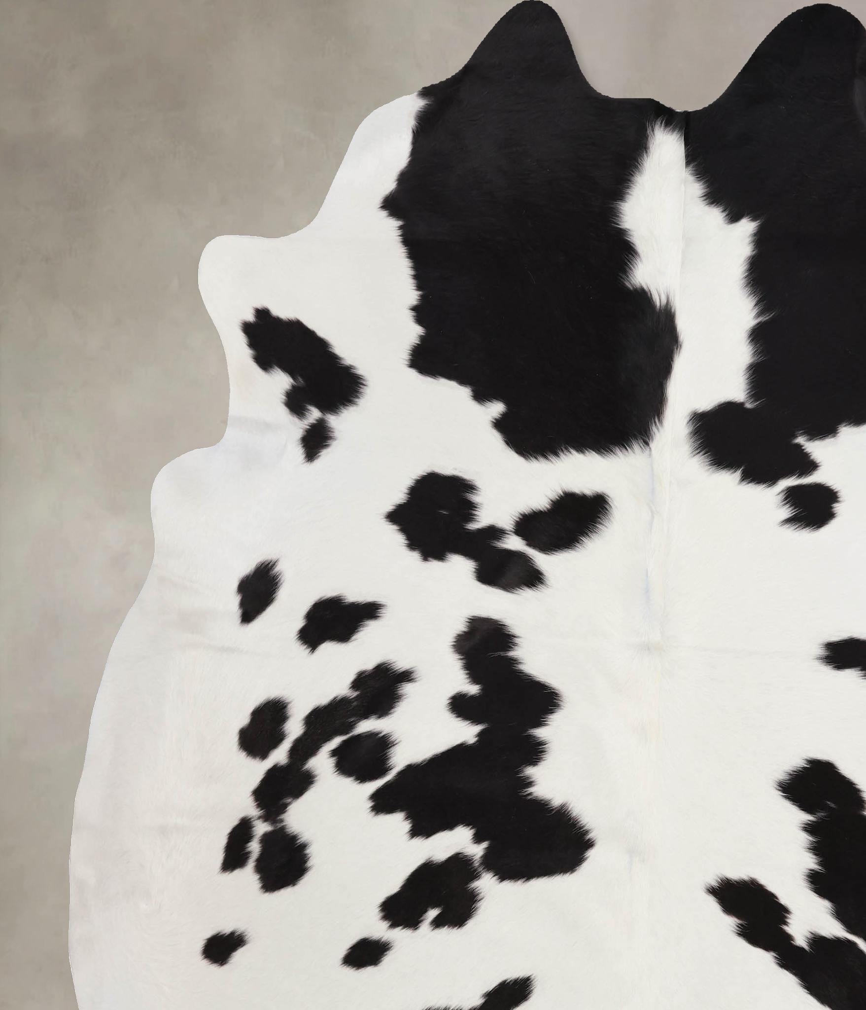 Black and White Cowhide Rug #B10614