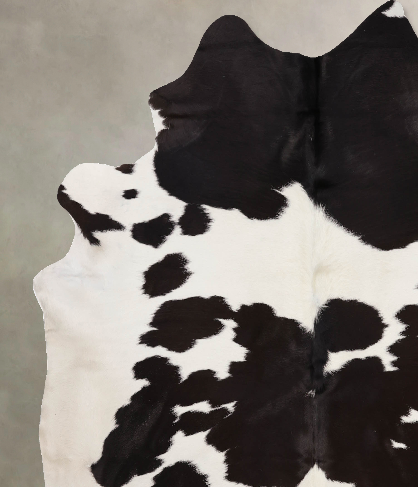 Black and White Cowhide Rug #B10625