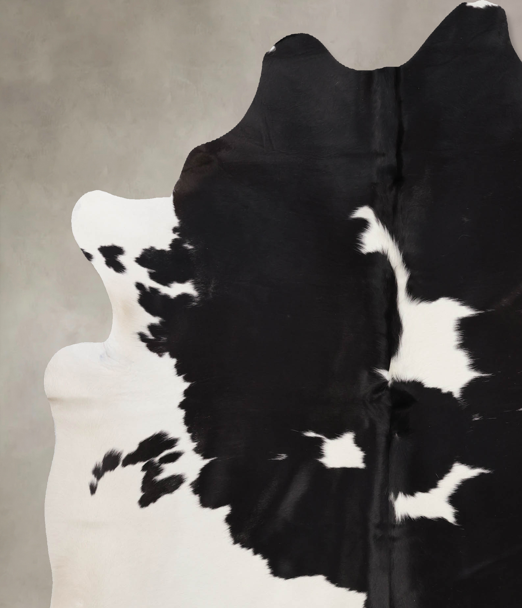 Black and White Cowhide Rug #B10626