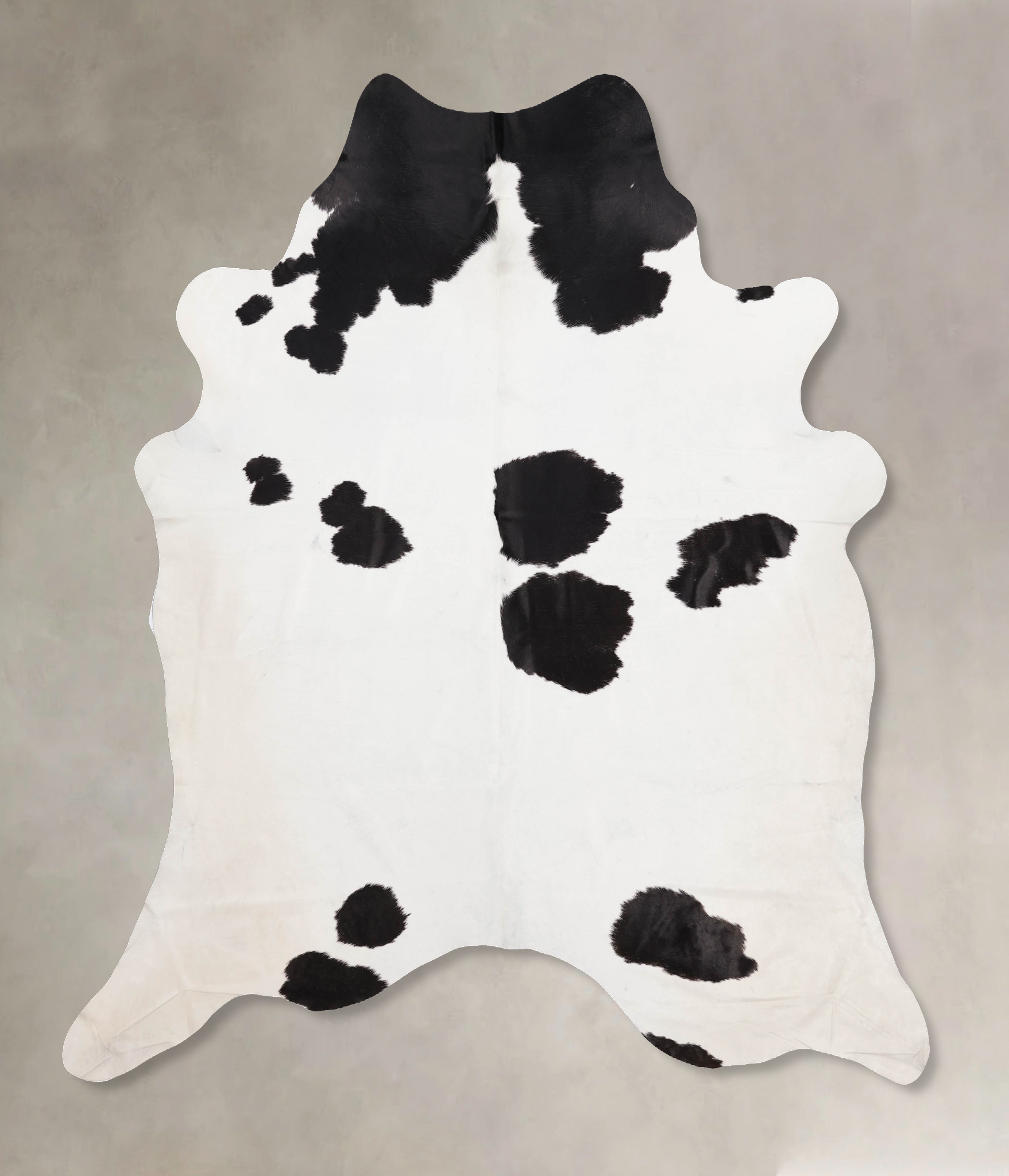 Black and White Cowhide Rug #B10628