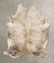 Light Brindle X-Large Brazilian Cowhide Rug 6'9