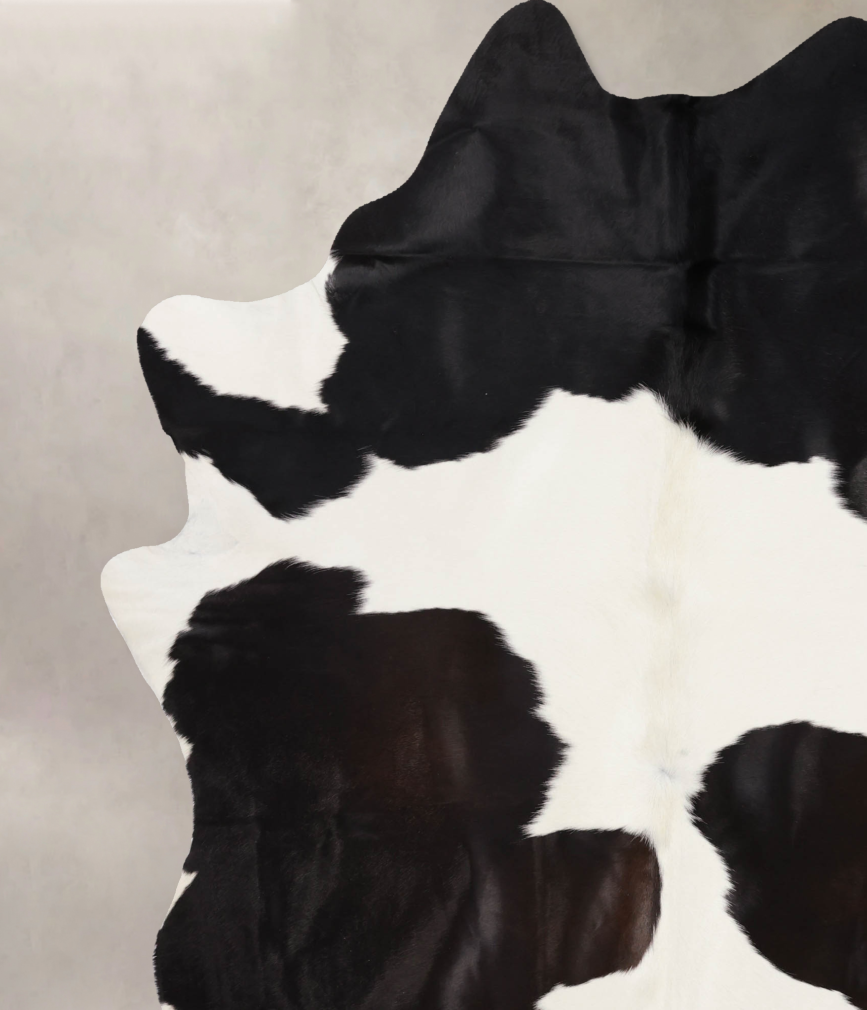 Black and White Cowhide Rug #B10710