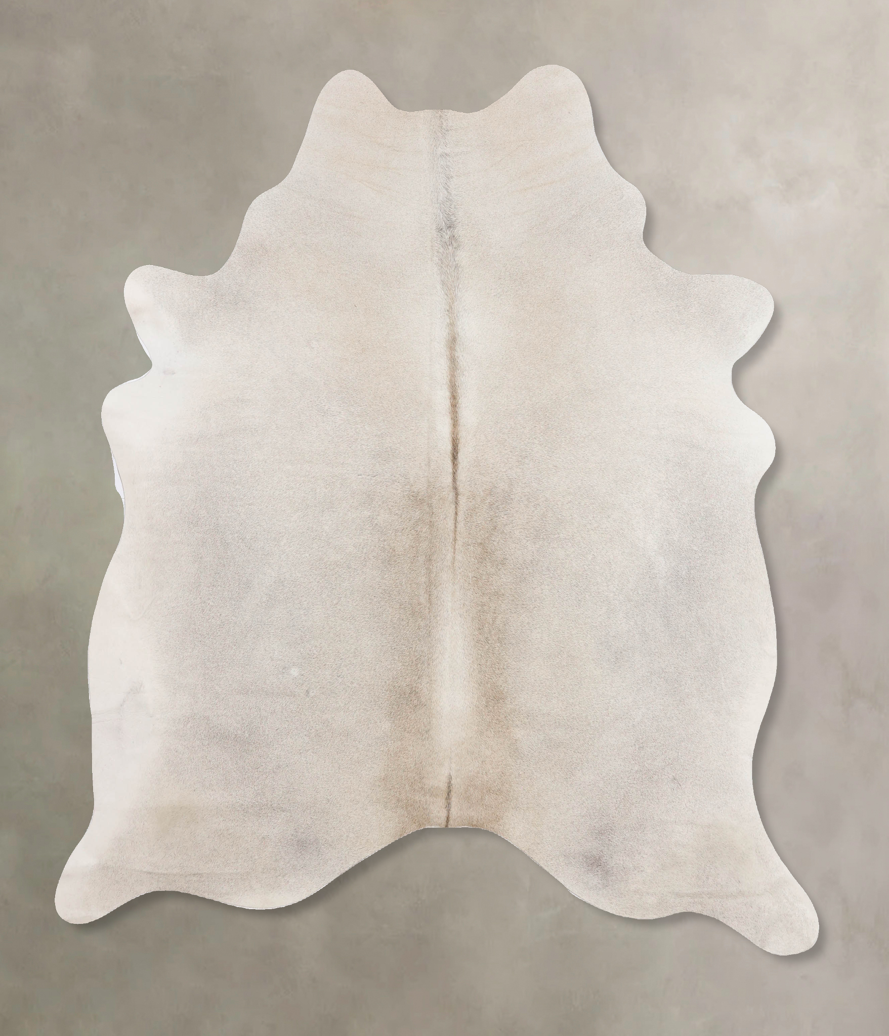 Grey with Beige Cowhide Rug #B10723