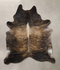 Dark Brindle XX-Large Brazilian Cowhide Rug 9'2