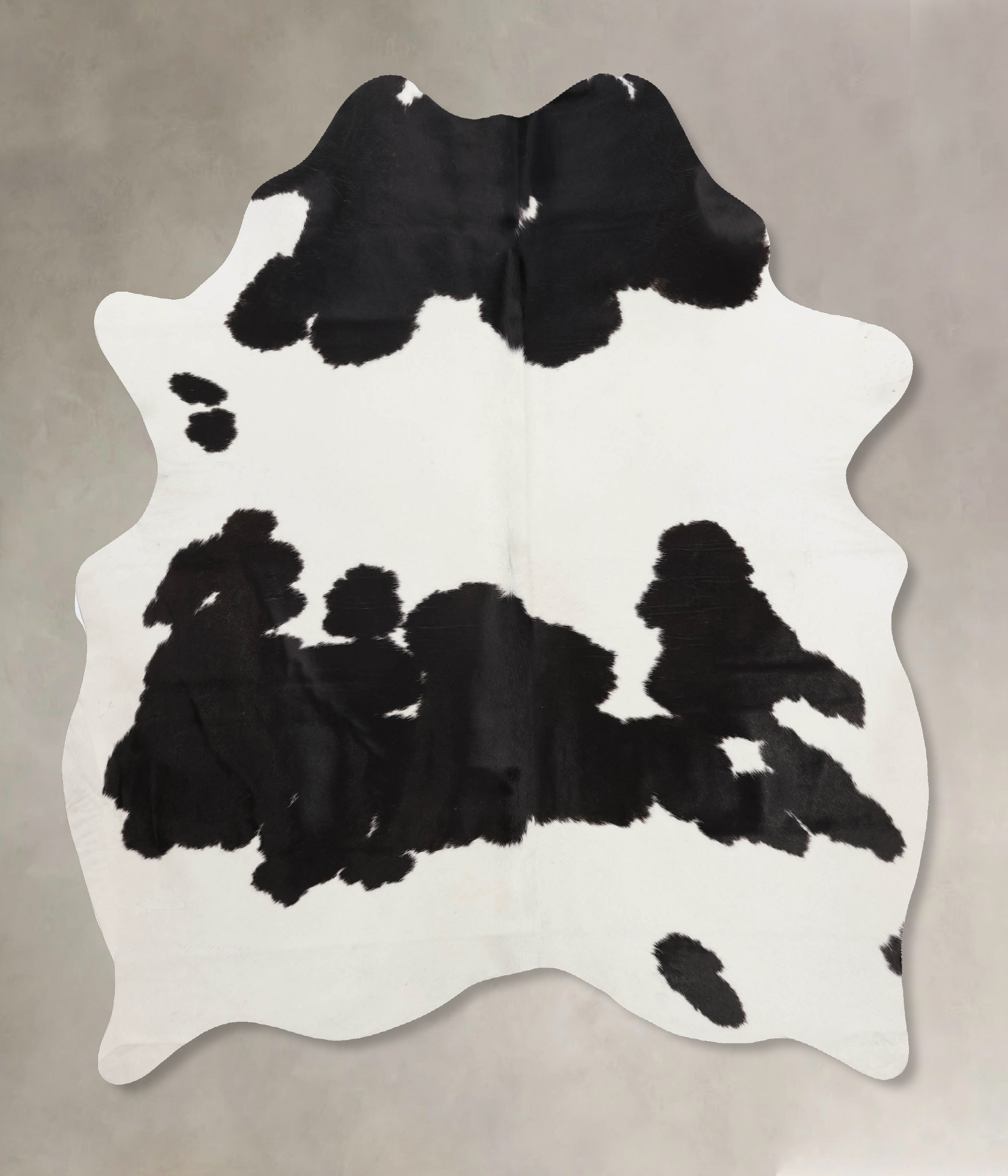 Black and White Cowhide Rug #B10742