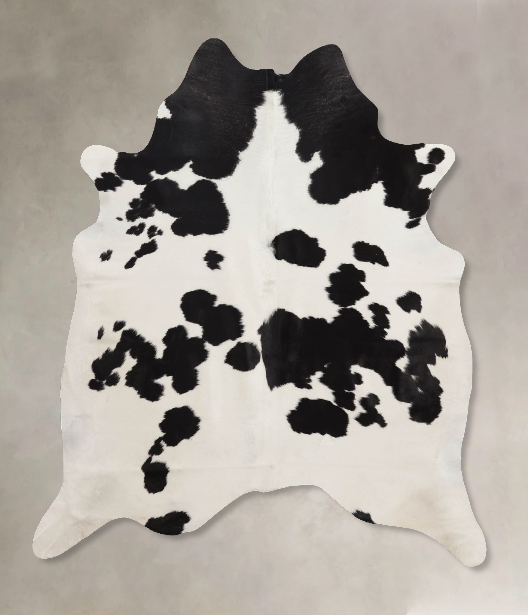 Black and White Cowhide Rug #B10743