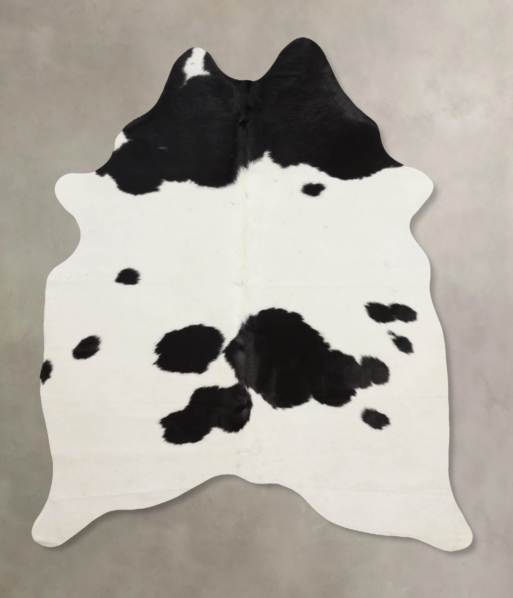 Black and White Cowhide Rug #B10745