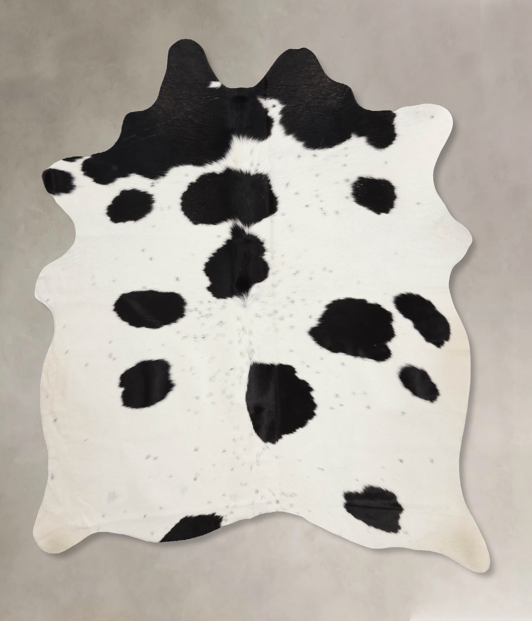 Black and White Cowhide Rug #B10747