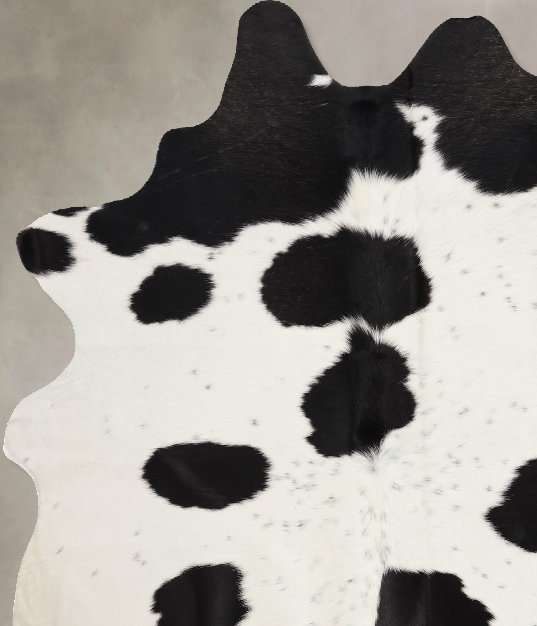 Black and White Cowhide Rug #B10747