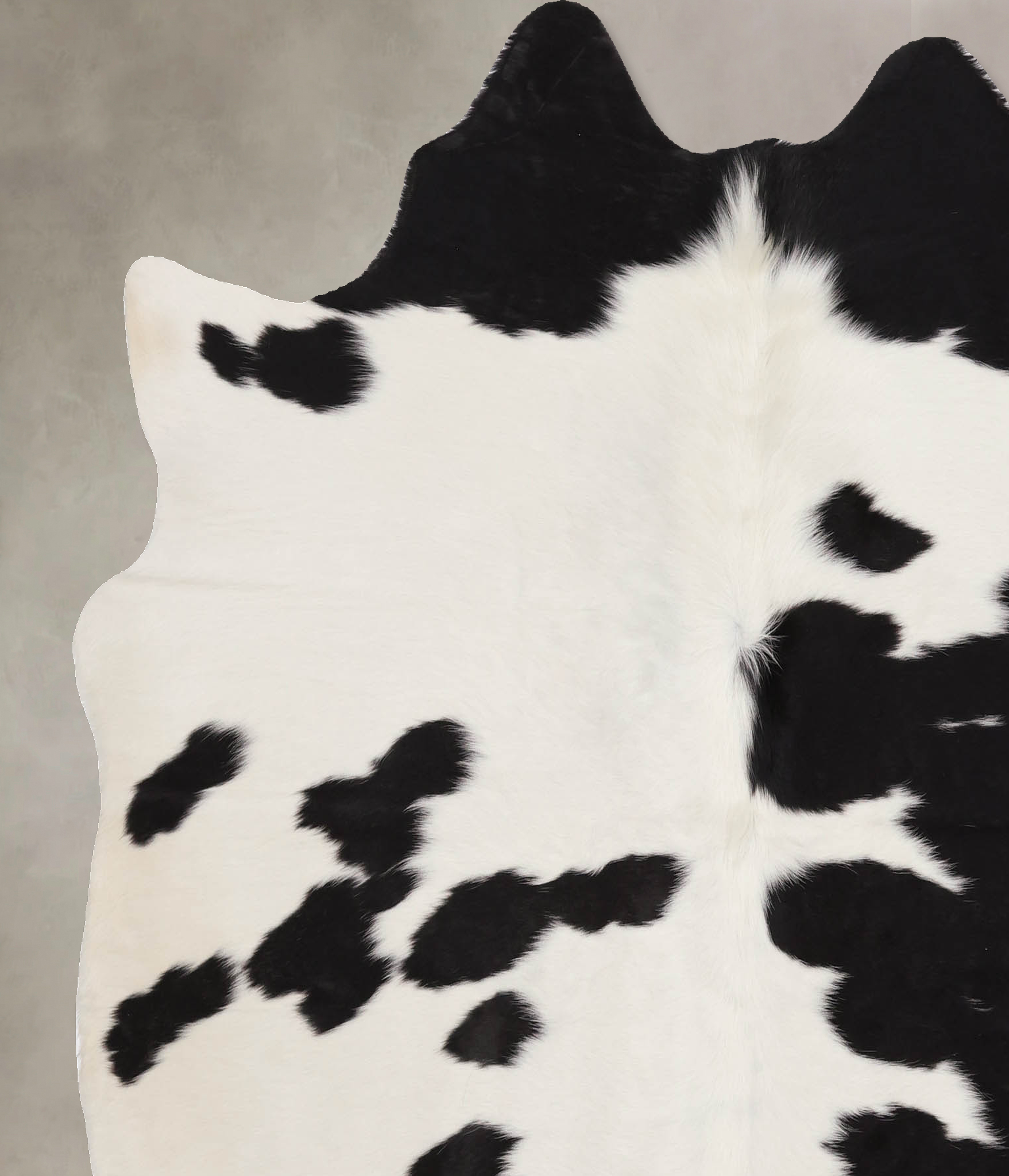 Black and White Cowhide Rug #B10748