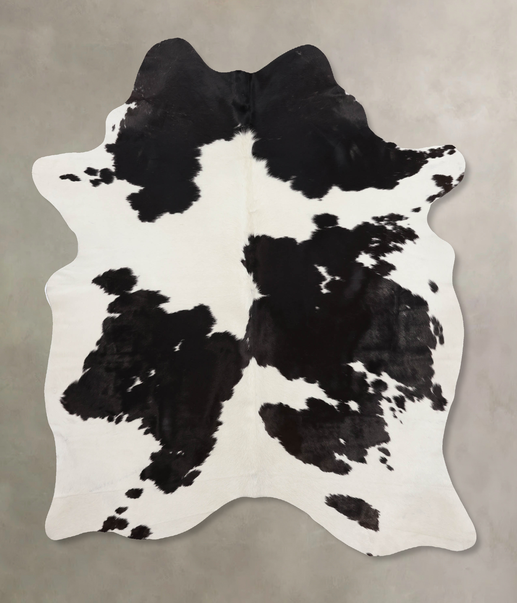 Black and White Cowhide Rug #B10749