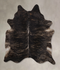 Dark Brindle XX-Large Brazilian Cowhide Rug 9'7