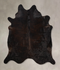 Dark Brindle XX-Large Brazilian Cowhide Rug 8'4