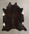 Dark Brindle XX-Large Brazilian Cowhide Rug 7'3